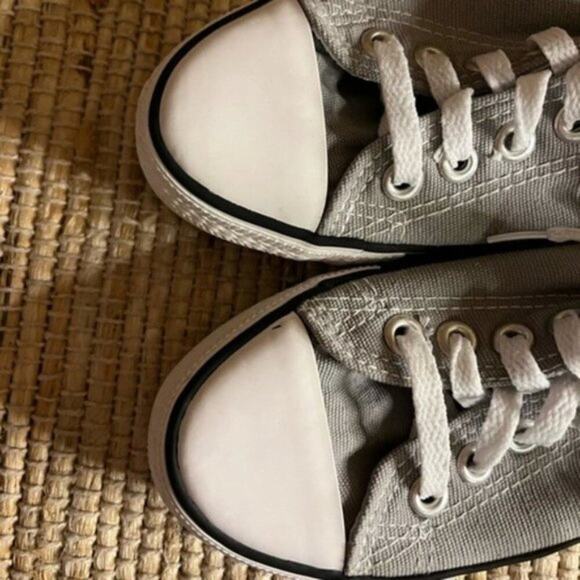 Converse Gray Sneakers Women’s Size 5 - Picture 6 of 16